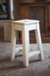 Vintage stool, farmhouse oak wood stool, accent stool, interior decor, wooden stool