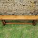 Banc en chêne