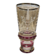 Vase doré et bordeaux, 1950