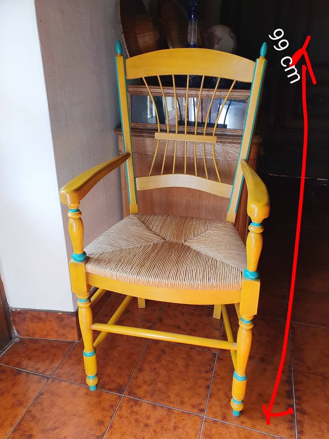 Provençal style GERBE armchair