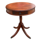 English style round side table lion claw 60cm