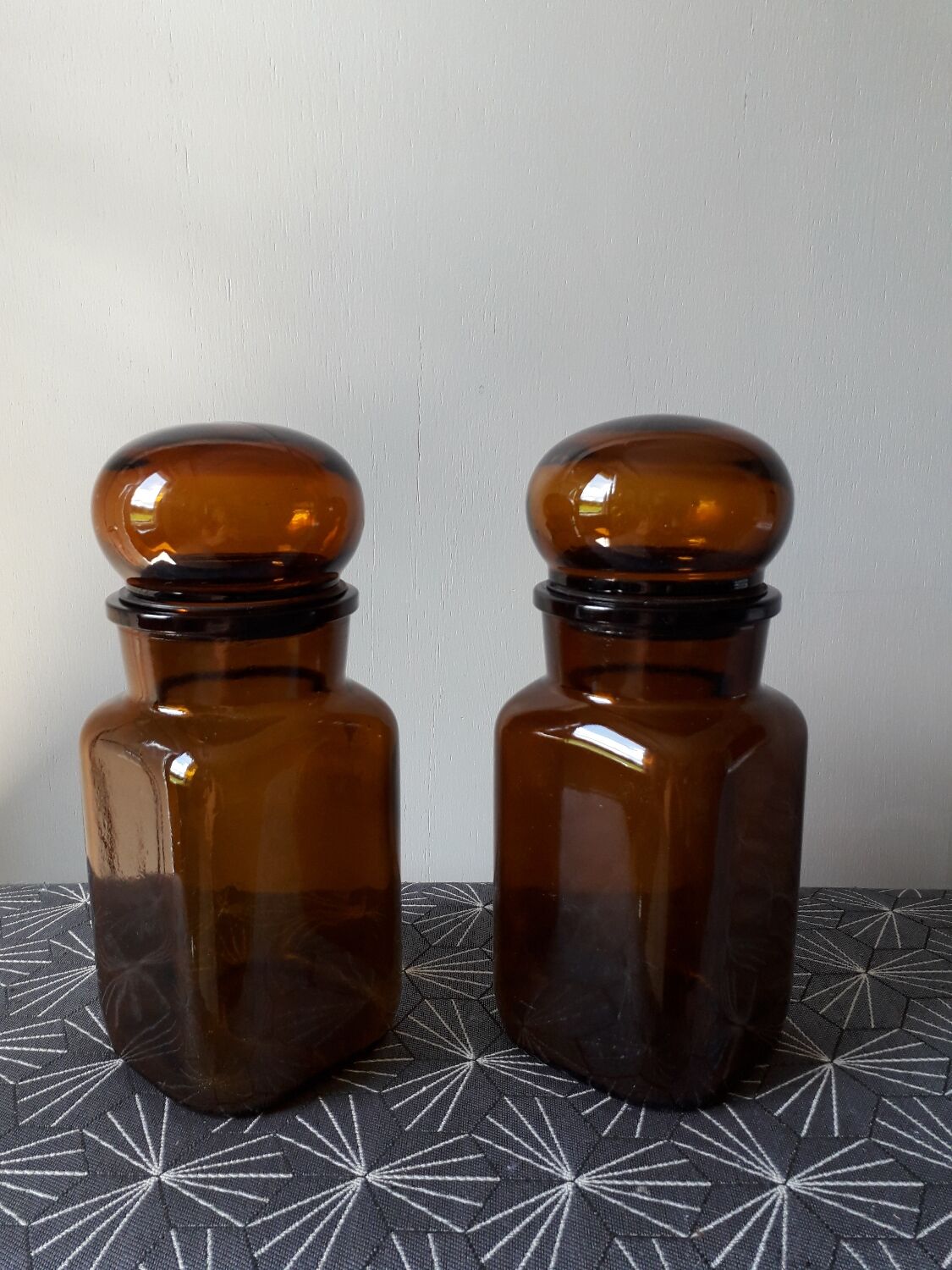 Amber jars