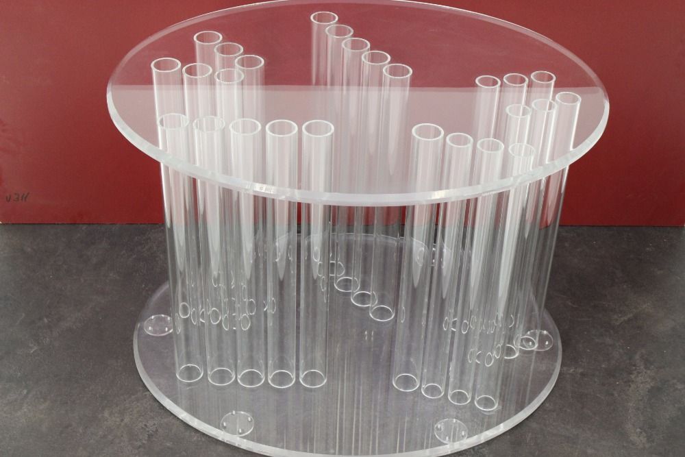Table vintage Lucite 1970 s