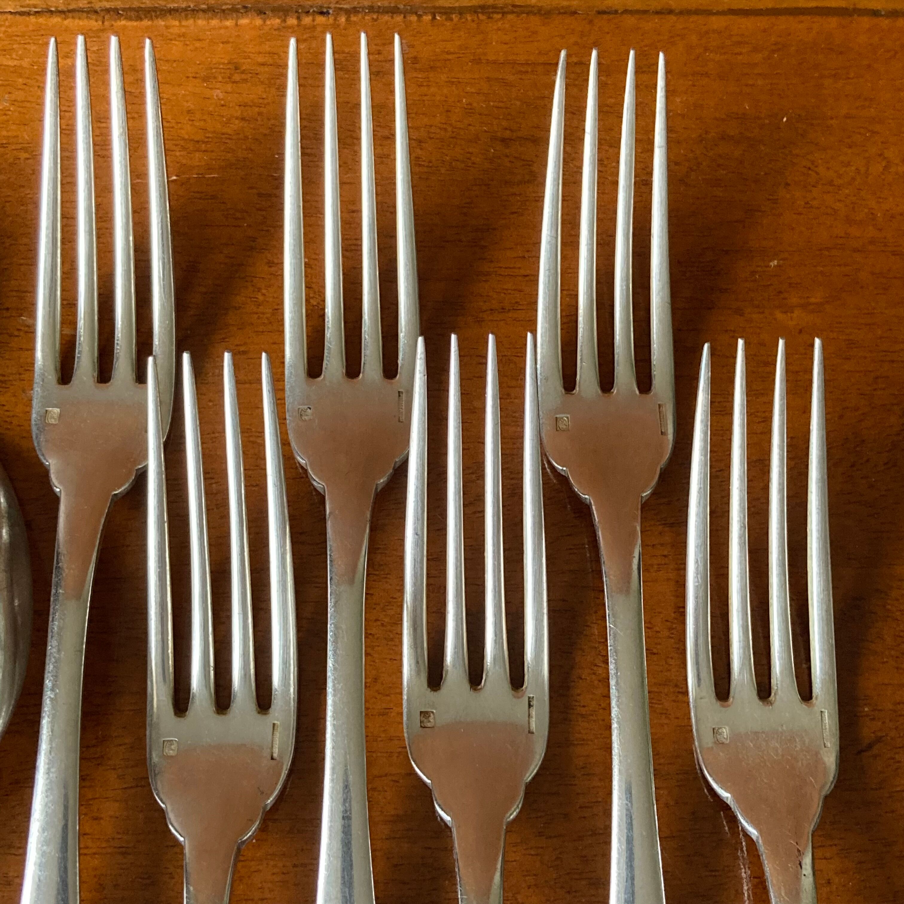 Christofle mod. cutlery CTF18 for 6 people