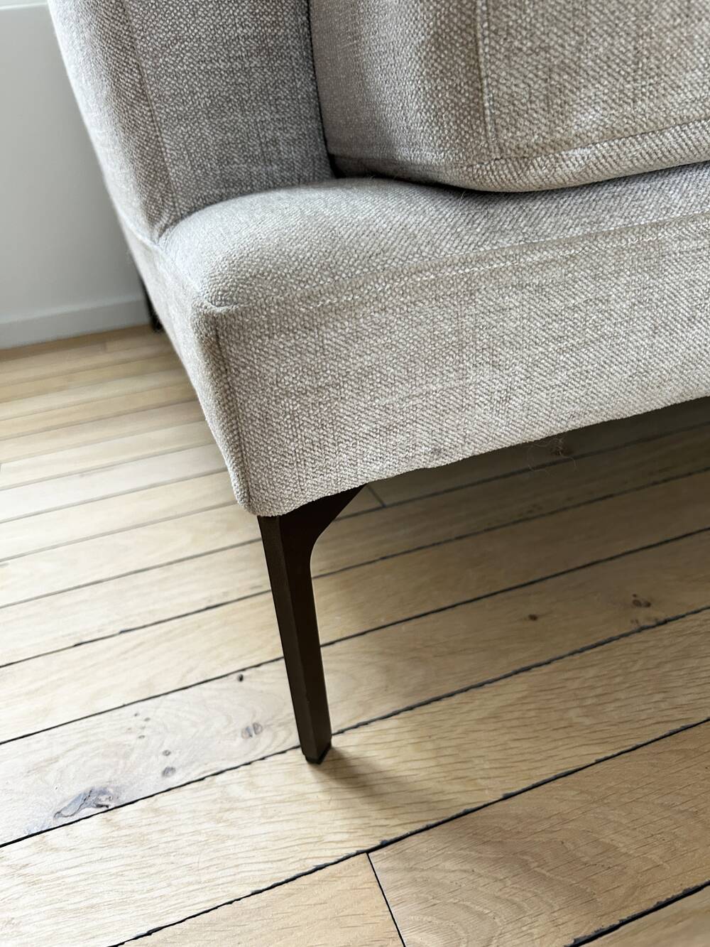 Sofa, sofa, "essentiel 154", 2 seater, VIP beige by Sergio Bicego, SABA,