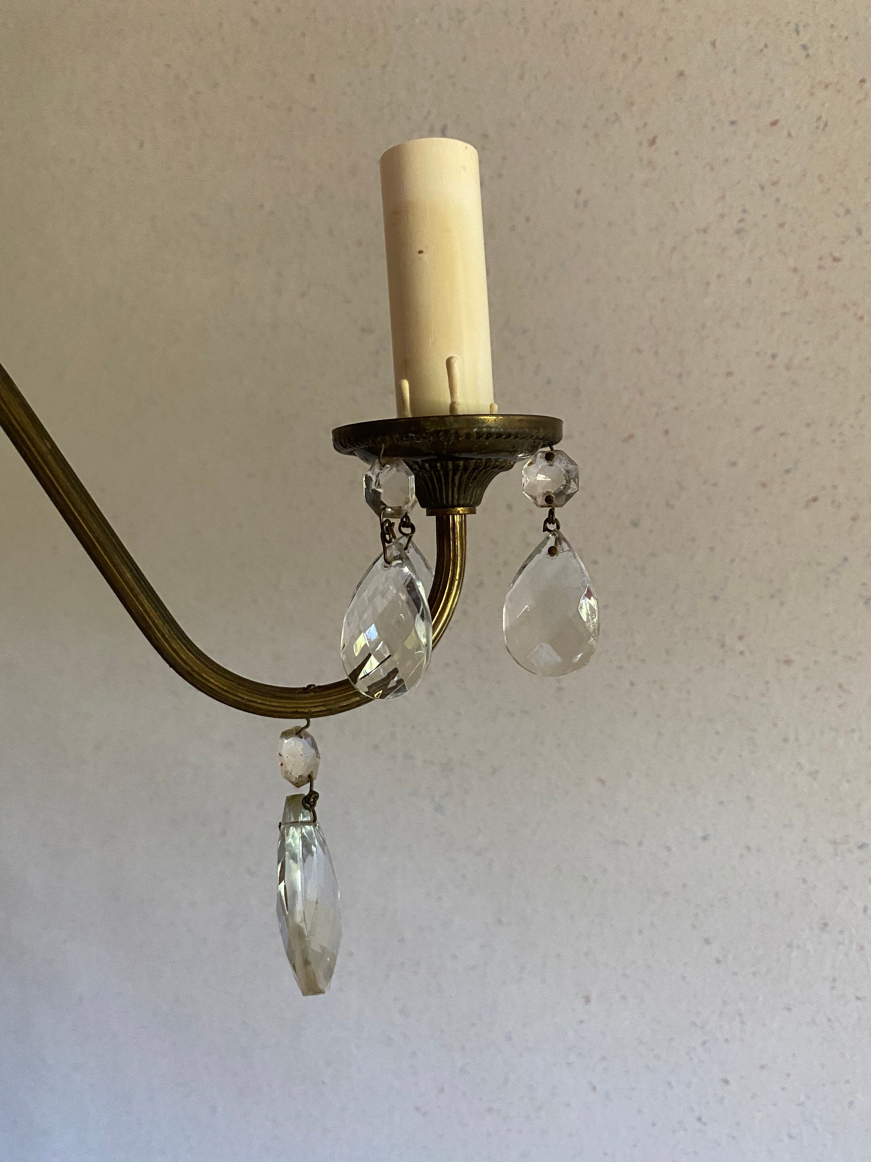 Old grapefruit chandelier
