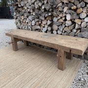 low carpenter's bench / TV cabinet bench