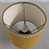 Vintage wooden bedside lamp