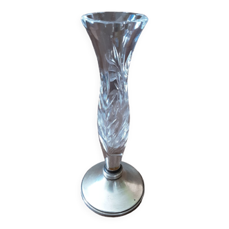 Small crystal vase