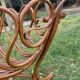 Antique Kohn wooden rocking cradle, cot or bassinet, 1900