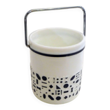 Opaline ice bucket 1960s