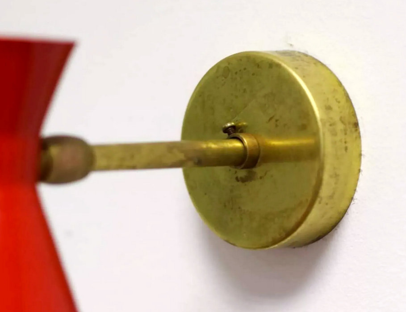 Red Casserole wall lamp