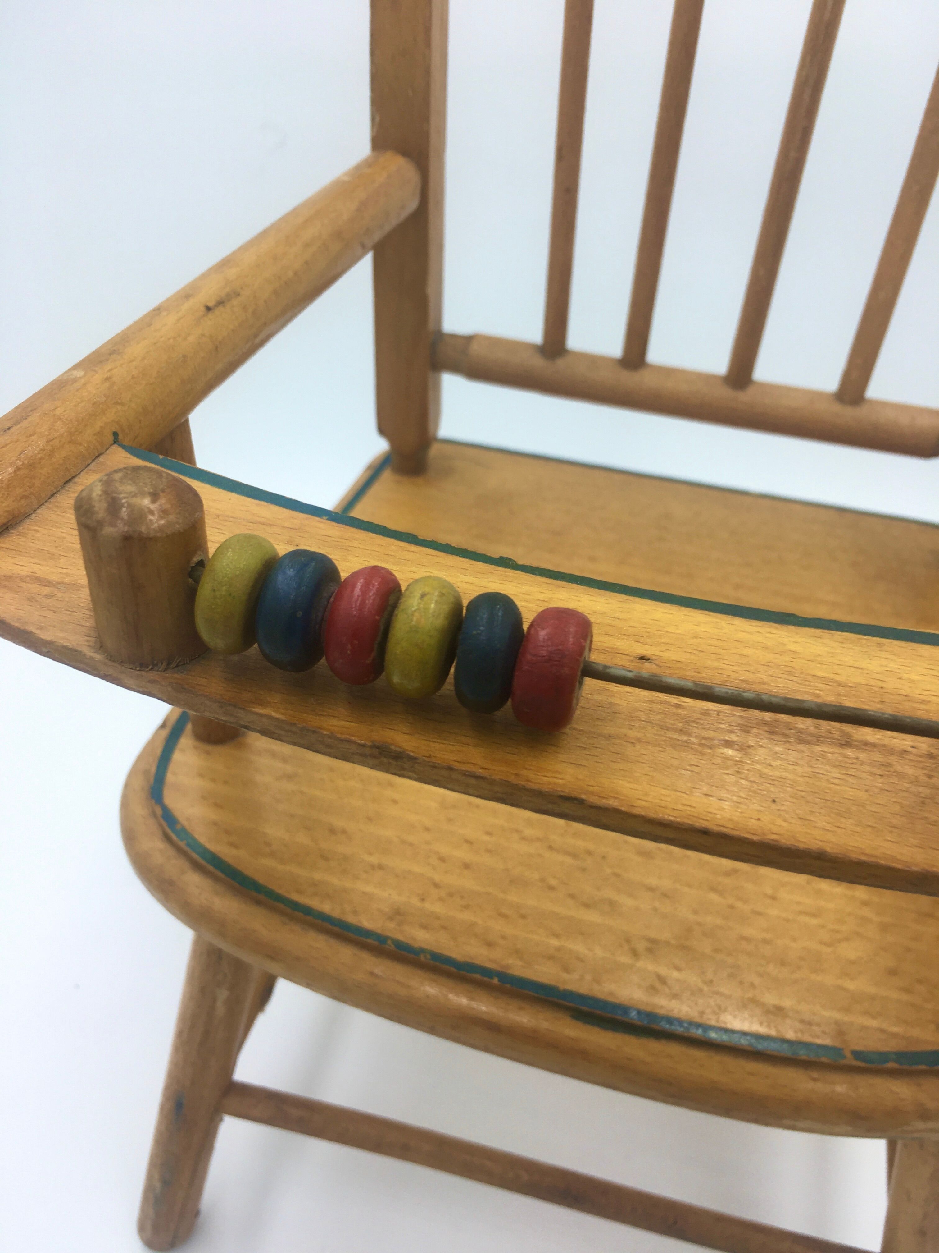 Wooden doll chair