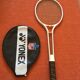 Vintage tennis racket.