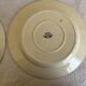 Pair of poppy dishes, Summer decoration, Gien earthenware from the 19th century.