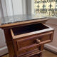 Bedside table and marble top