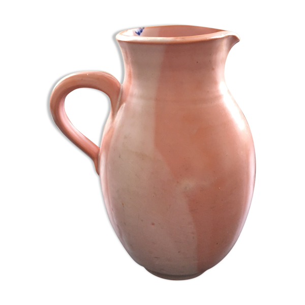 Pichet rose bicolore