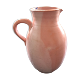 Two-tone pink pitcher
