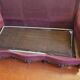 Burgundy velvet canapé bed in Louis XV Regency style.