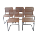 Série de 5 chaises cesca B32 Marcel Breuer
