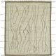 Tapis turc unique fait main en laine beige, 257 cm x 298 cm