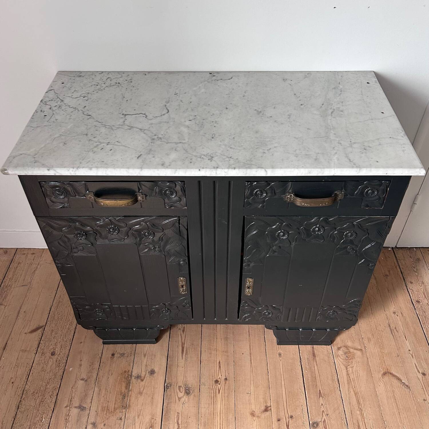 Commode art déco en chêne