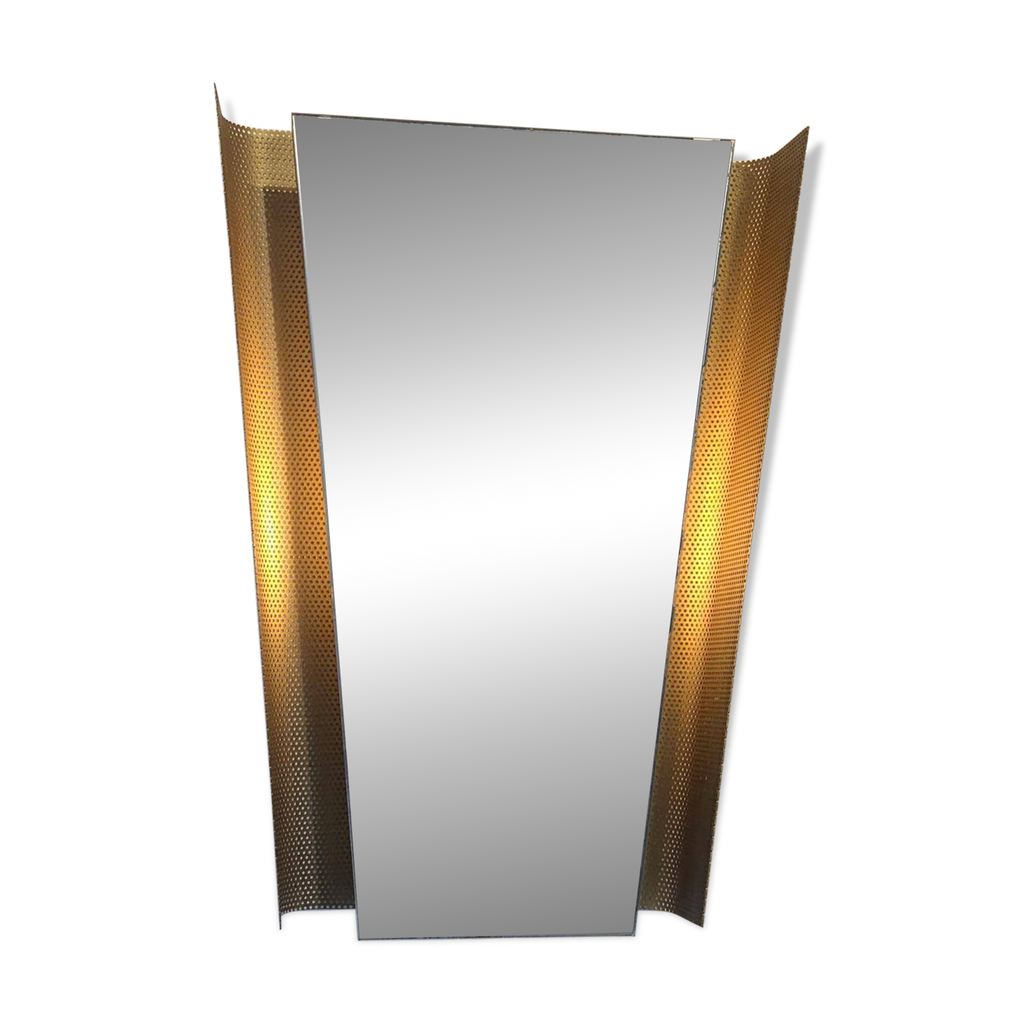 Backlit wall mirror by Floris H. Fidelij