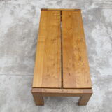 Table or bench in solid elm from Maison Regain