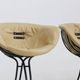 Set of 4 Pan Am dining chairs by Gastone Rinaldi for Rima Italy 1970s