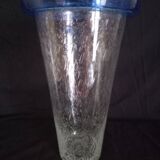 Flared vase with turned neck, h - 30 cm.