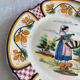 Hb Quimper plate