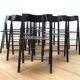 Suite of 12 folding designer chairs