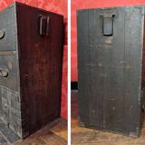 Commode à linge Tansu Japon, style Wabi Sabi, début XIXeme