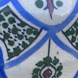 Antique Moroccan Ceramic Vase Signed - XXL Size