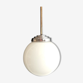 Suspension boule en verre 40s