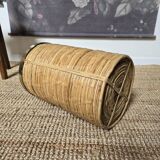 1970 Rattan basket Gabriella Crespi style