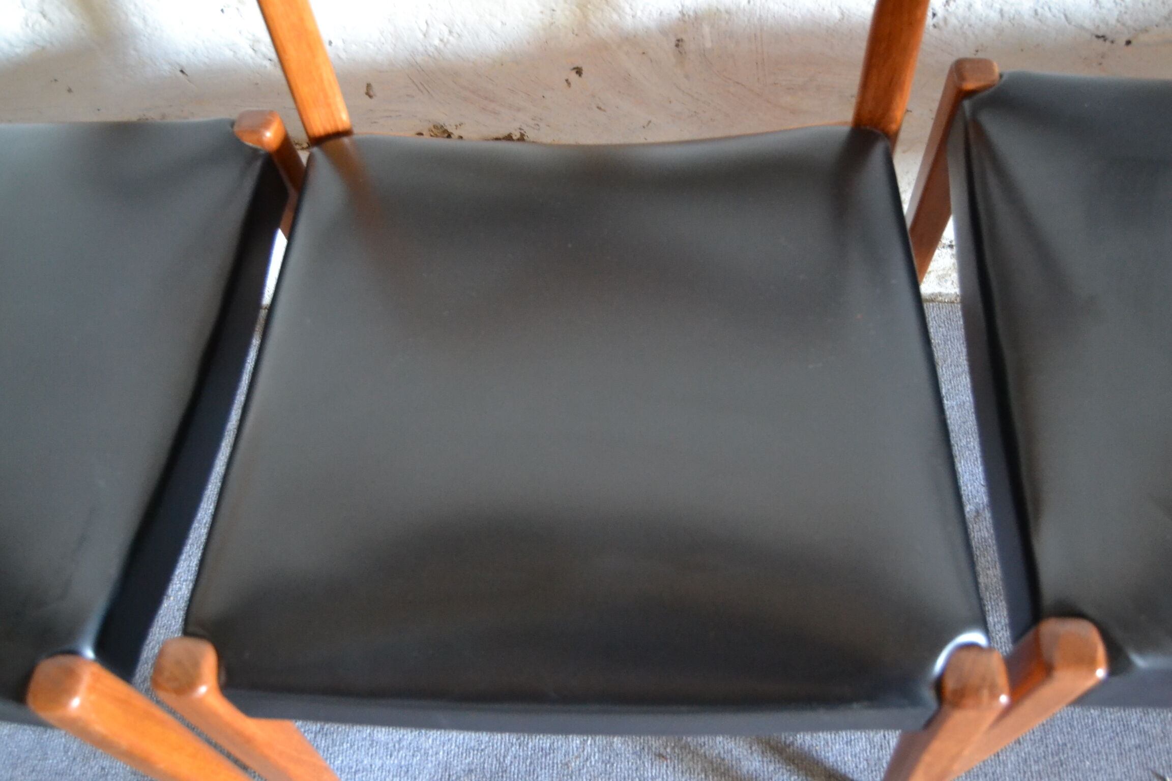 Set of 4 chairs salon by Niels O Möller No. 71 Denmark