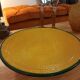 Large round dish. Dieulefit Caves. Vintage