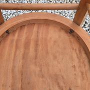 2 Bistro Chairs in Varnished Beech from the 1950s