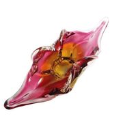 Decorative bowl by J. Hospodka for Chribska Glassworks, Czechoslovakia, 1960s