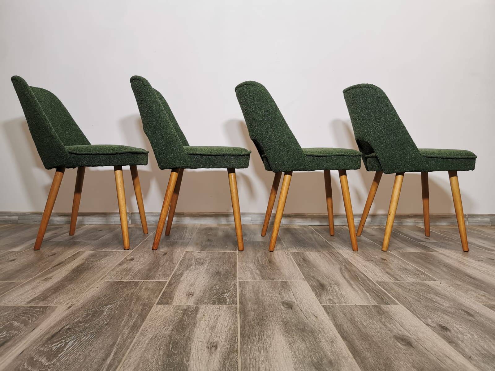 Dining Chairs by Oswald Haerdtl for Ton, 1950s, Set of 4