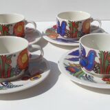 4 tasses Acapulco Villeroy et Boch