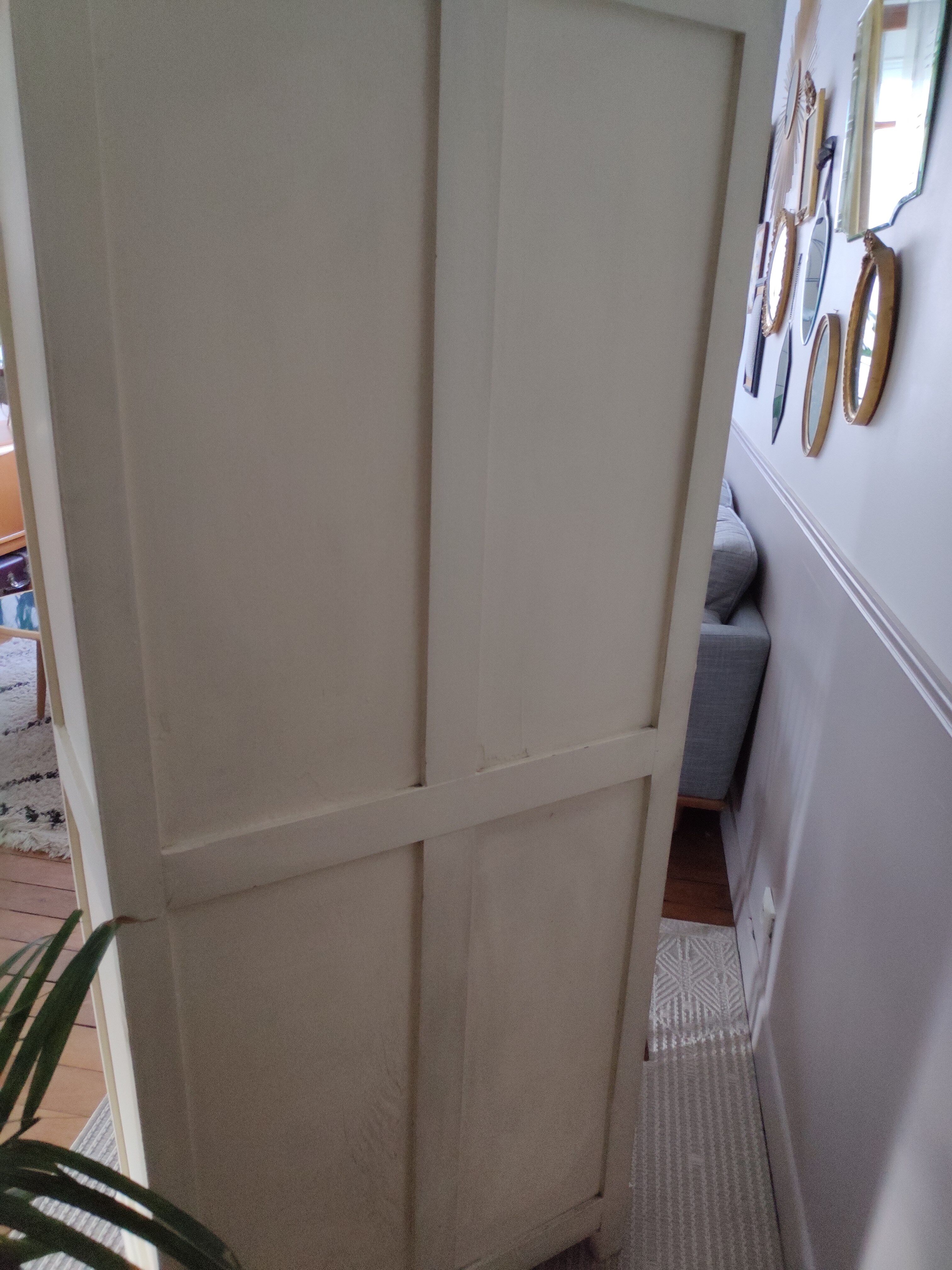 Parisian wardrobe glass