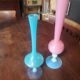 Duo soliflores en opaline