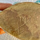 Ceramic vase with abstract decoration signature to be identified