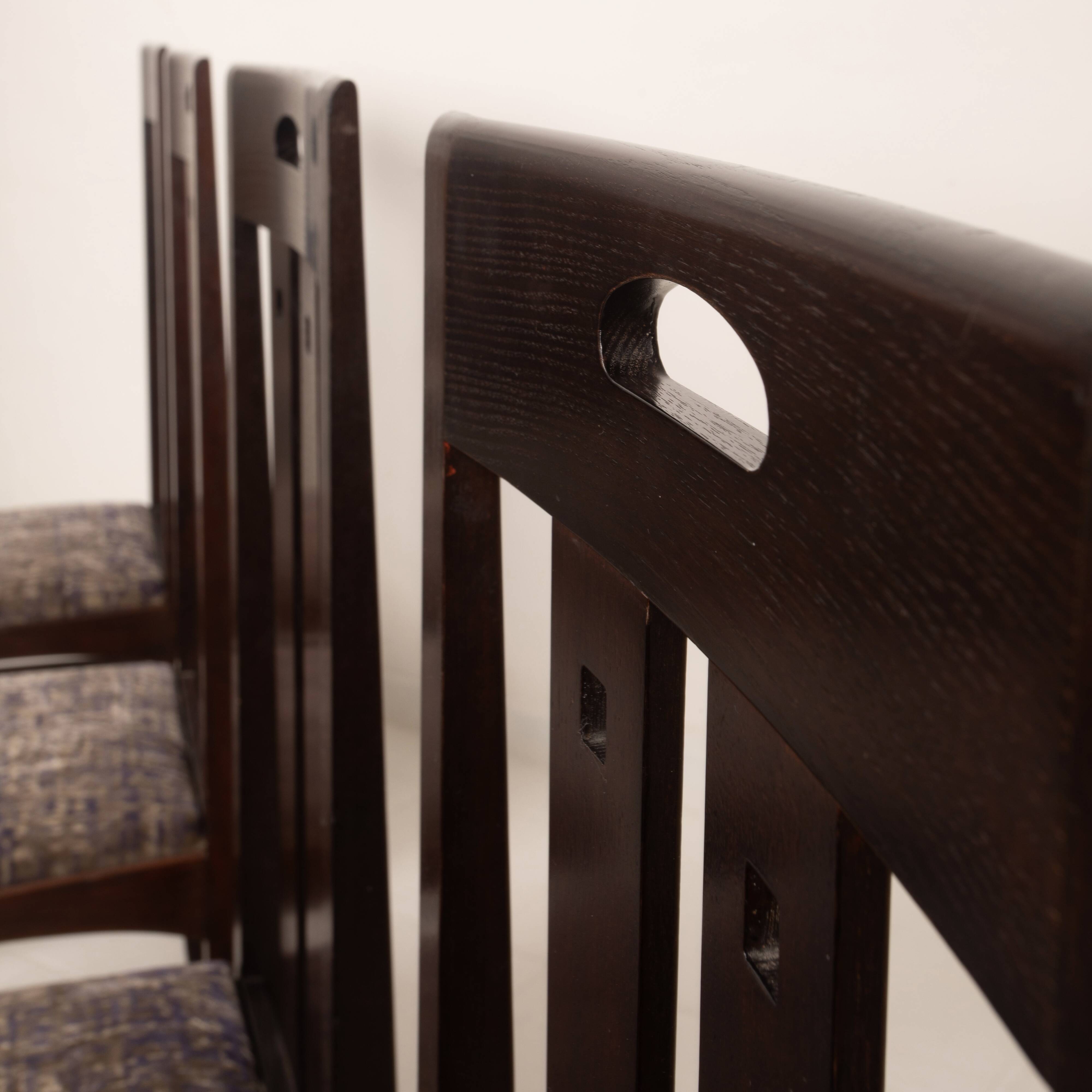 Chaises Ingram Low en bois de frêne au style de Glasgow de Charles Rennie Mackintosh pour Cass