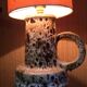 Fat Lava vintage floor lamp - West Germany - 60s