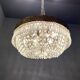 Vintage italian crystal ceiling light