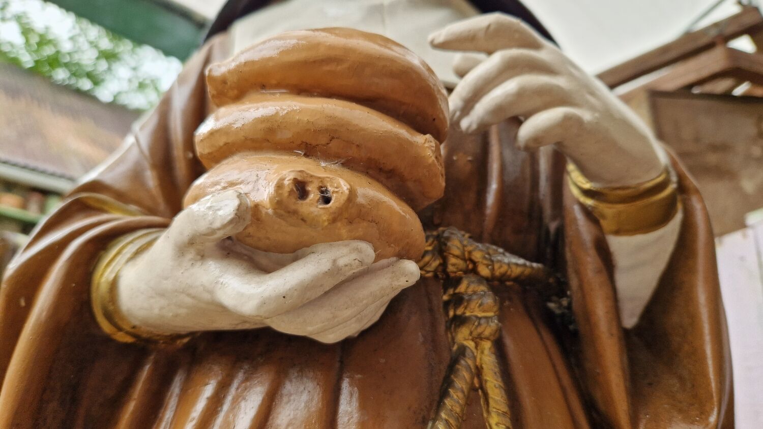 Large religious statue