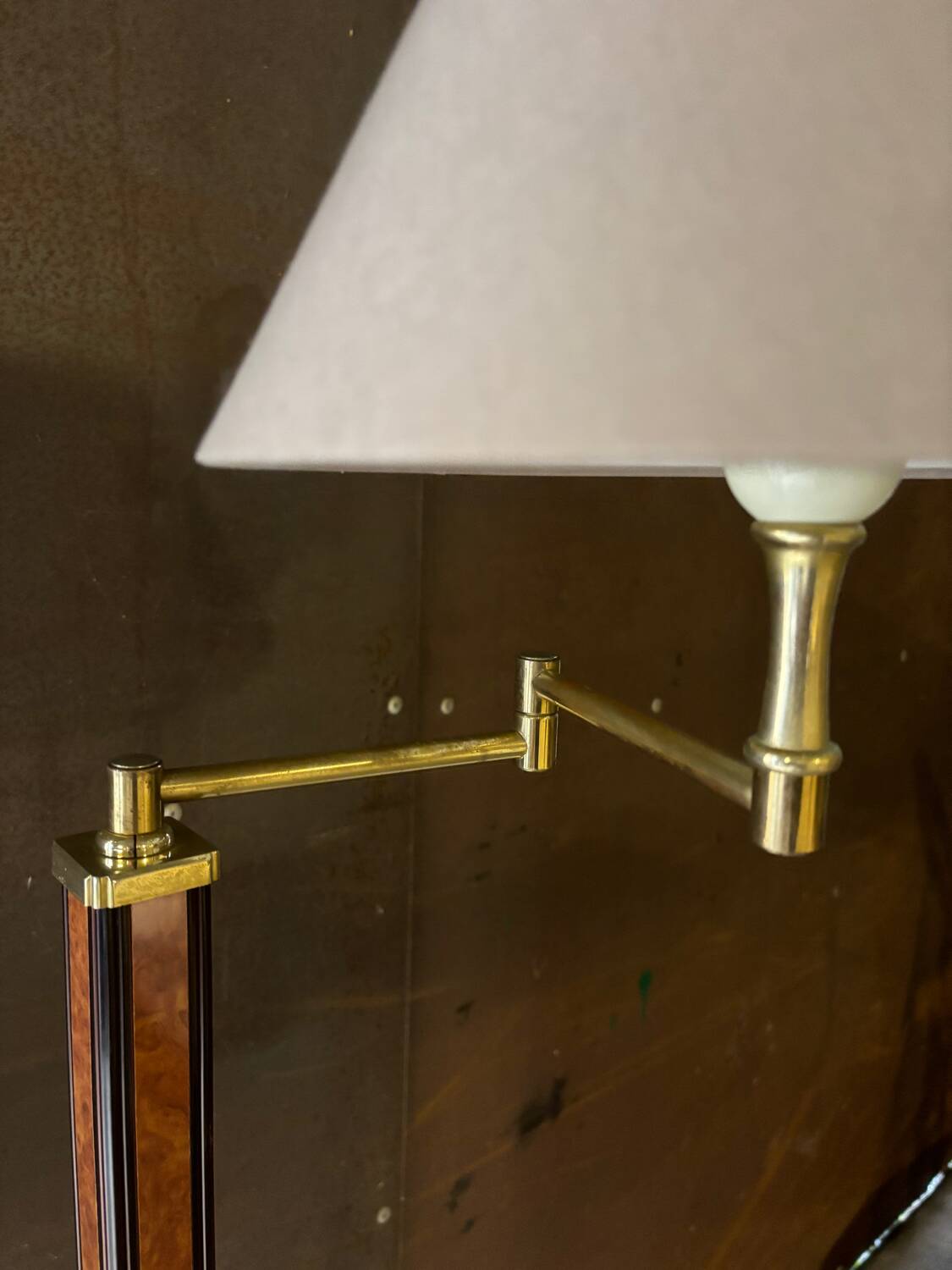 Floor lamp, reading light by Robert de Schuytener